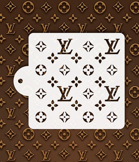 louis vuitton stencil amazon|high quality louis vuitton stencils.